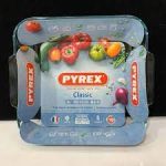 تابه پیرکس فرانسه سایز23*29مربع