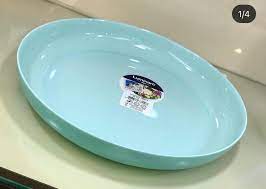 دیس گرد لبه دار لومینارک مدل دیوالی سبز