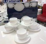 فنجان ونعلبکی لومینارک فرانسه مدل کارین